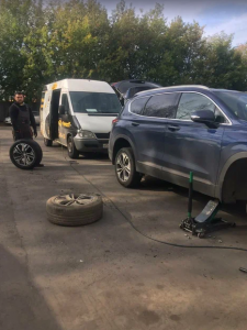 Экстренный выездной шиномонтаж у Пушкинской